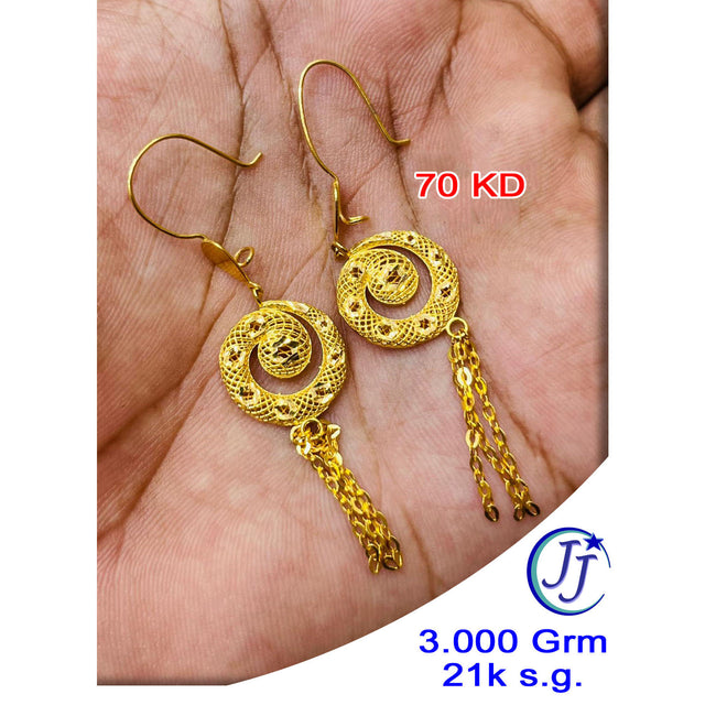 Gold Earring 21karat