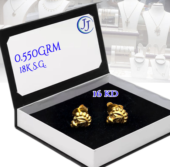 Gold Earrings 18Karat