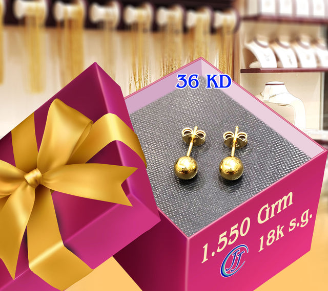 Gold Earring 18k